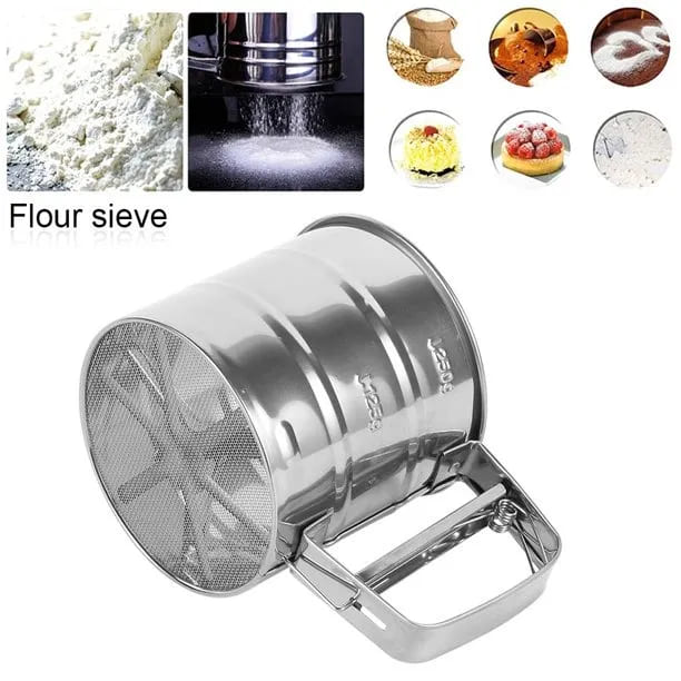 Premium Stainless Steel Flour Sifter